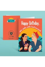 You Poetic, Noble Parks and Rec Happy Birthday Card