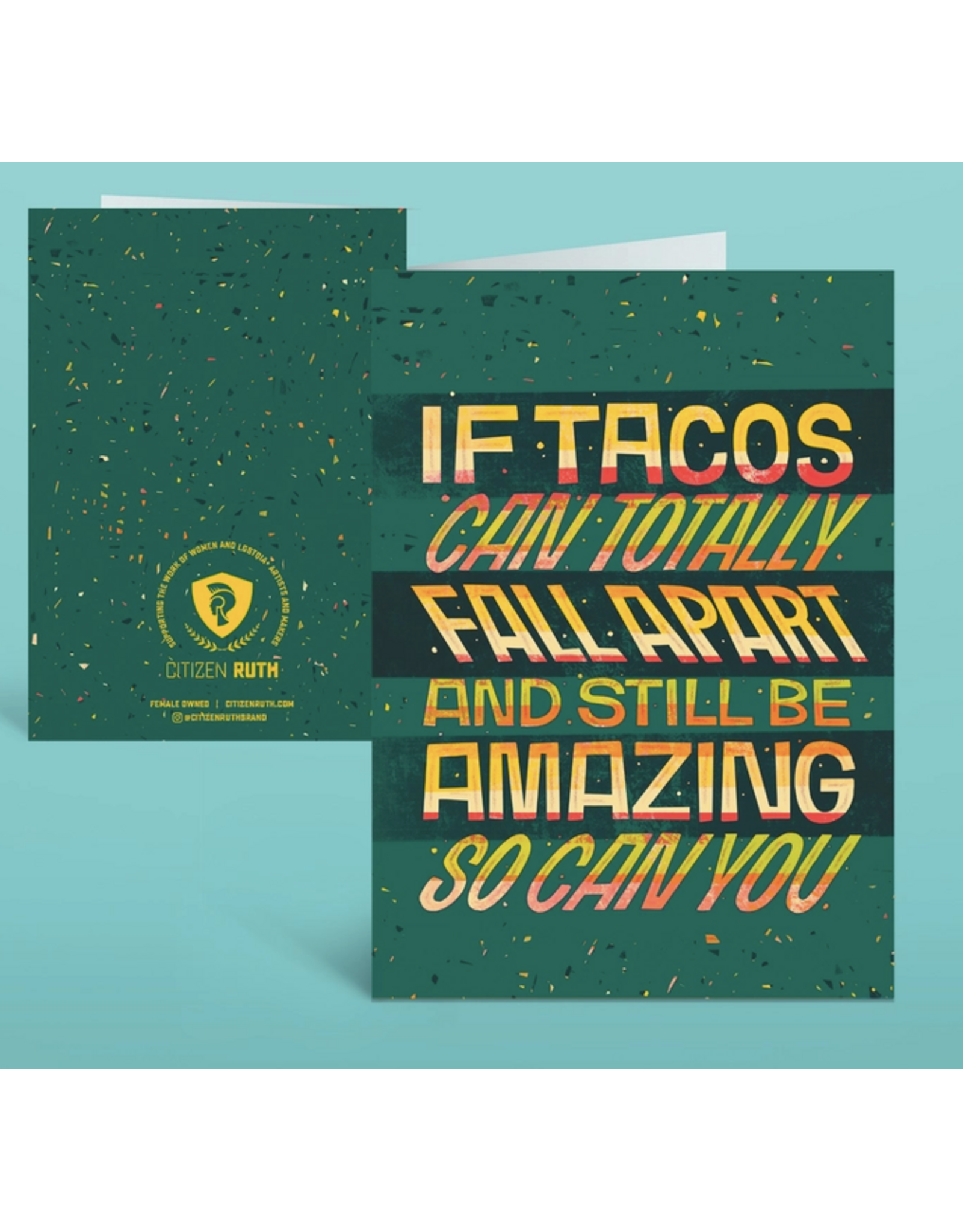 If Tacos Can Fall Apart Card