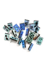 Mid Century Modern Fish Stud Earrings, Guatemala