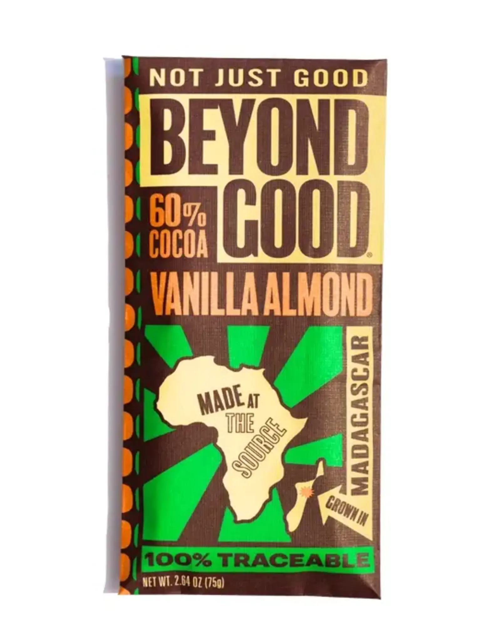 Faire 60% Vanilla Almond Dark Chocolate