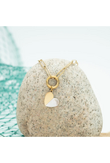 Trade roots Heart of Mary Necklace Gold, Asia