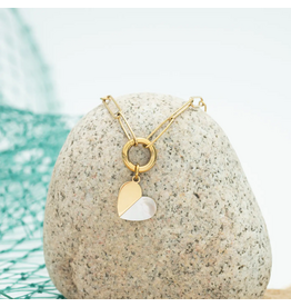 Trade roots Heart of Mary Necklace Gold, Asia