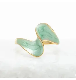 Ribbon of Light Ring in Mint