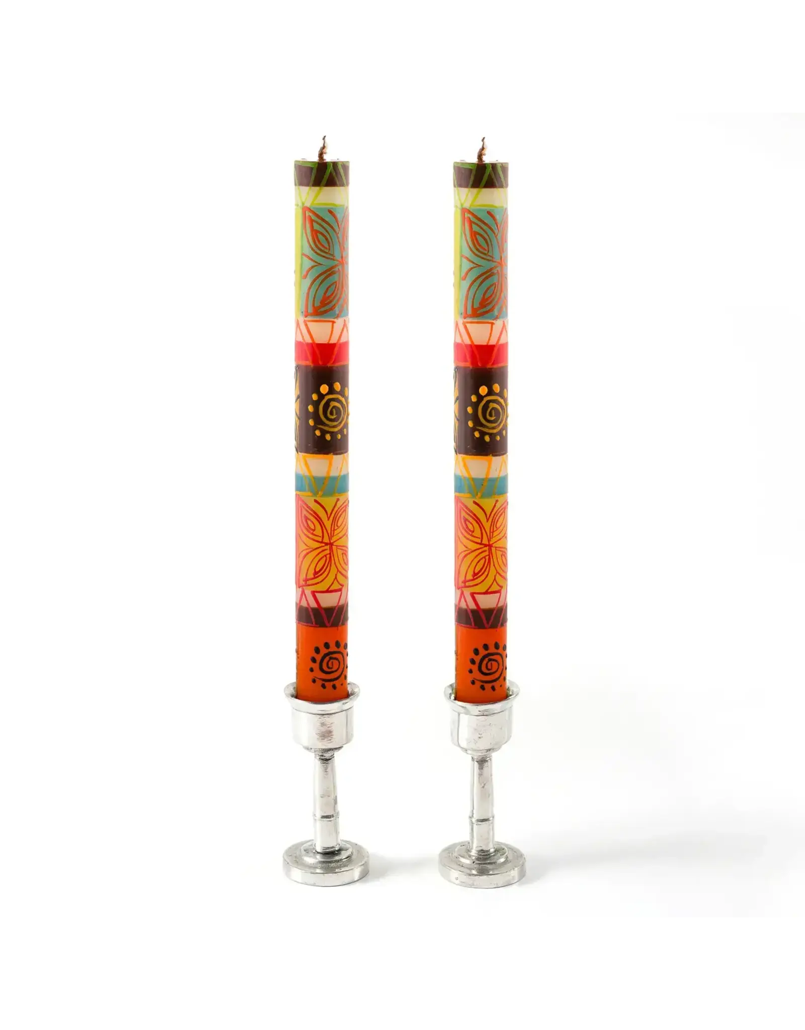 Desert Rose 9" Taper Pair