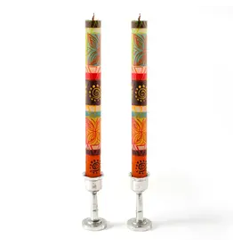 Desert Rose 9" Taper Pair