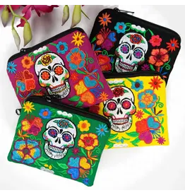 Sugar Skull Coin Bag