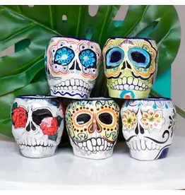 Sugar Skull Skeleton Mug