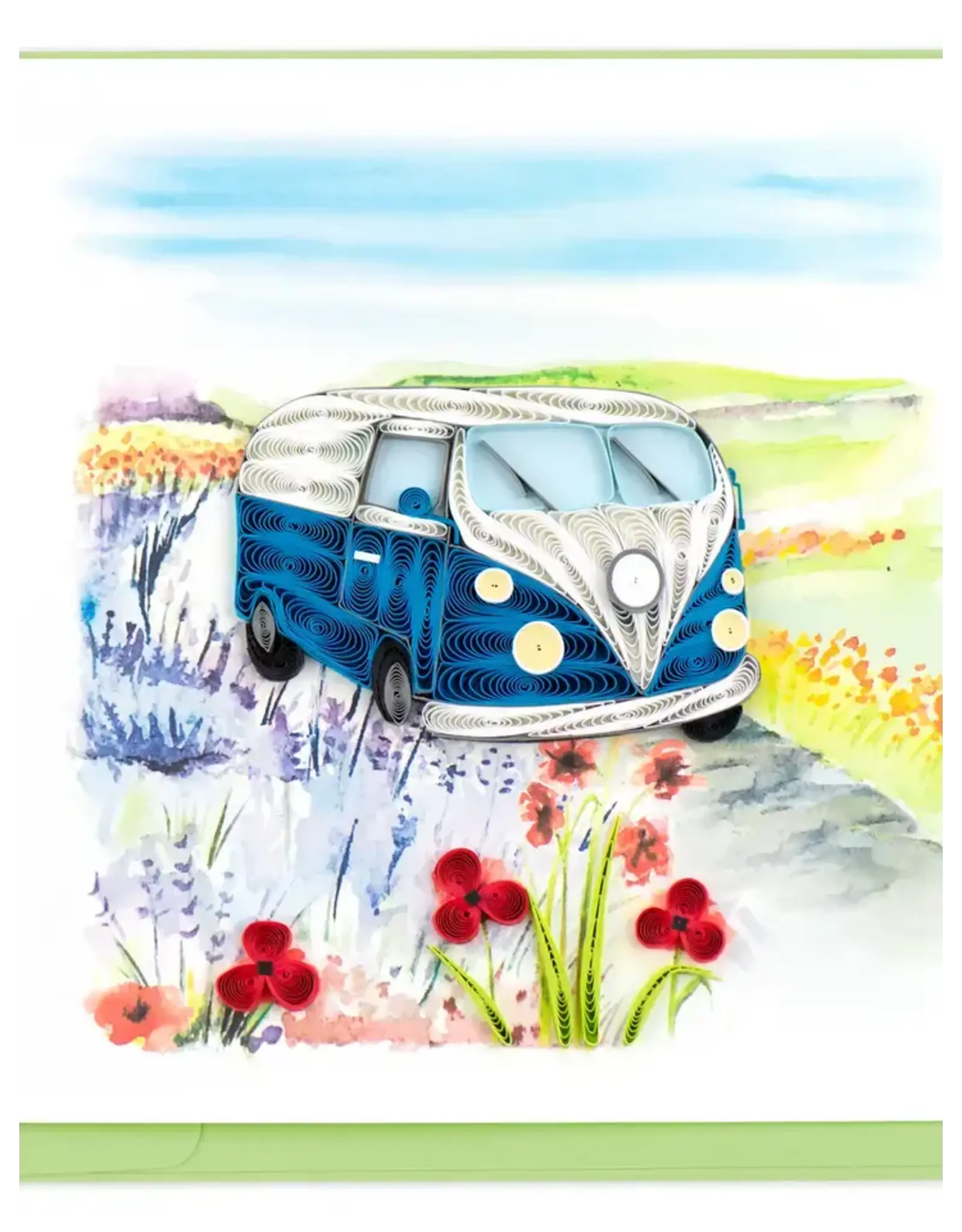 quilling Road Trip Quilling Card, Vietnam