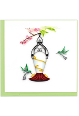 Trade roots Hummingbird Feeder, Quilling Card, Vietnam