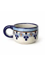 Hand-Painted Ceramic Cortado Cup, Guatemala