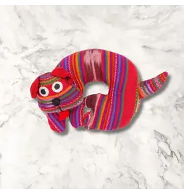 Spiced Dog Trivet, Guatemala | Red