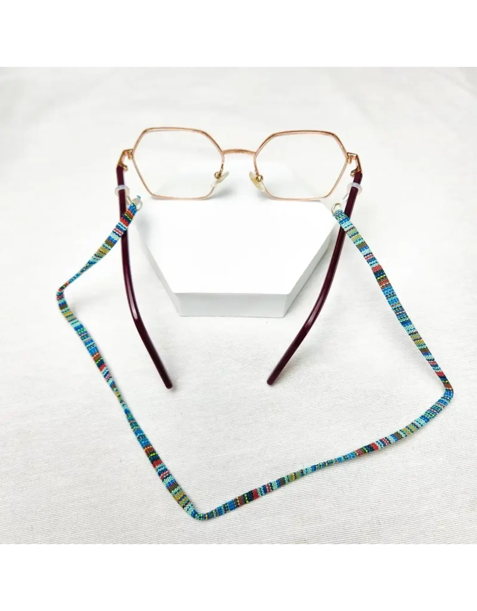 Woven Fabric Eyeglass Holder, Guatemala