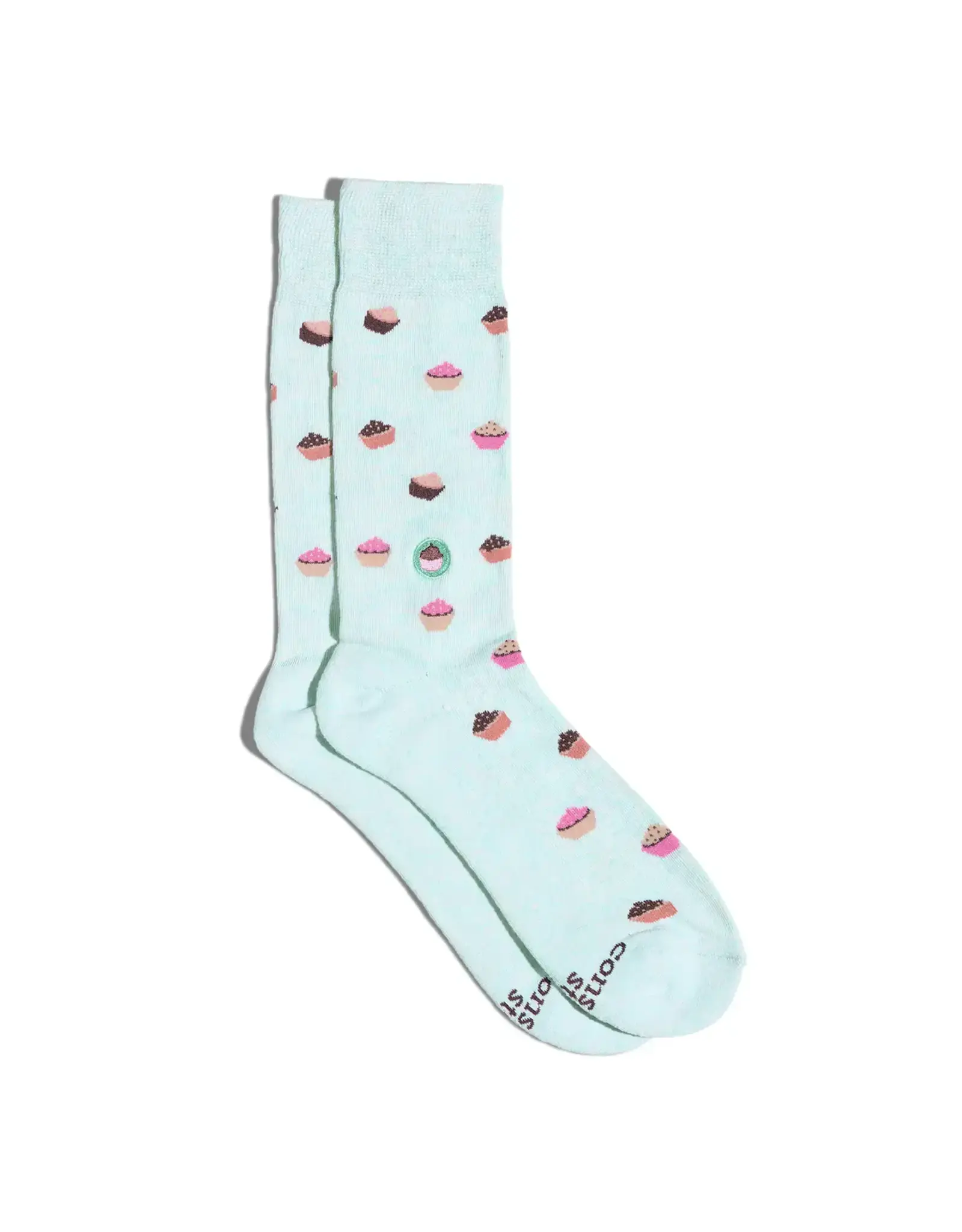 Trade roots Socks that Provide Meals (Blue Cupcakes)