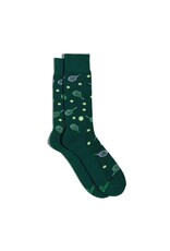 Socks That Support Youth Sports (Green Tennis Rackets)