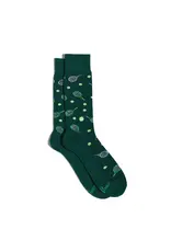 Socks That Support Youth Sports (Green Tennis Rackets)