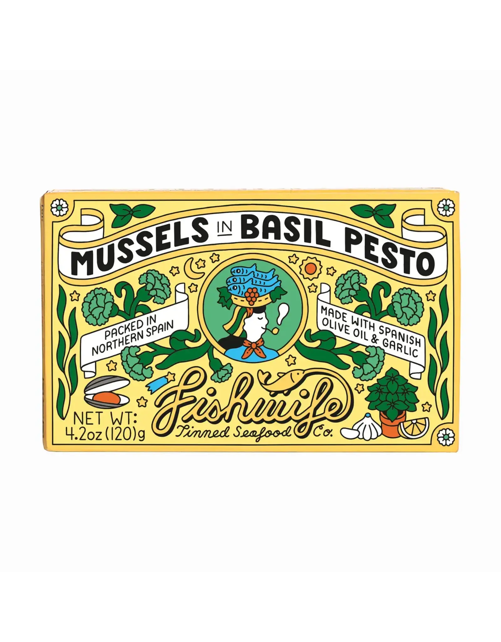 Mussels in Basil Pesto