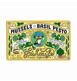 Mussels in Basil Pesto