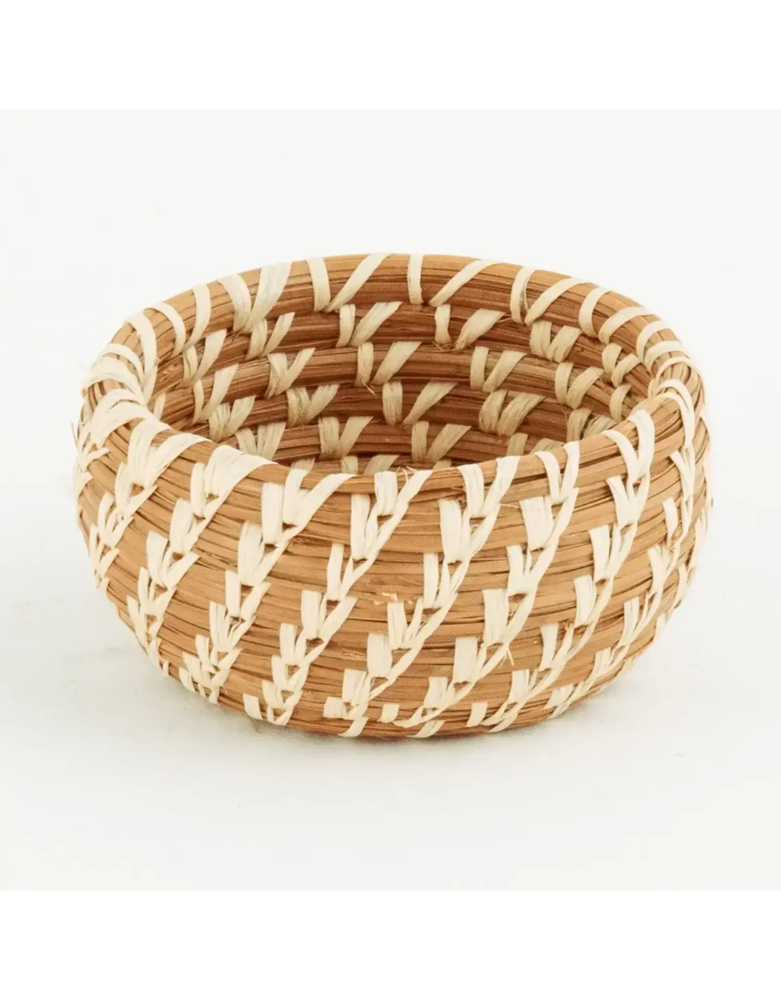 Miniature Pine Needle Bowl Basket
