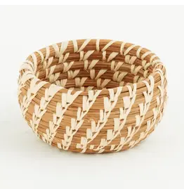 Miniature Pine Needle Bowl Basket