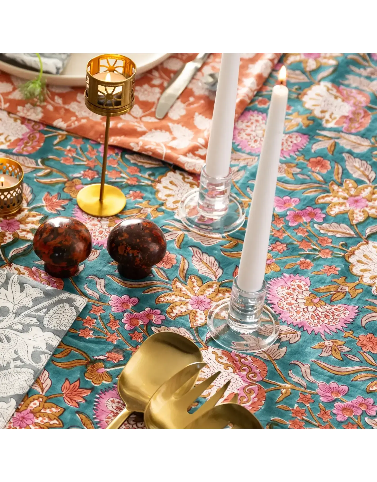 Stabaka Blockprint Tablecloth