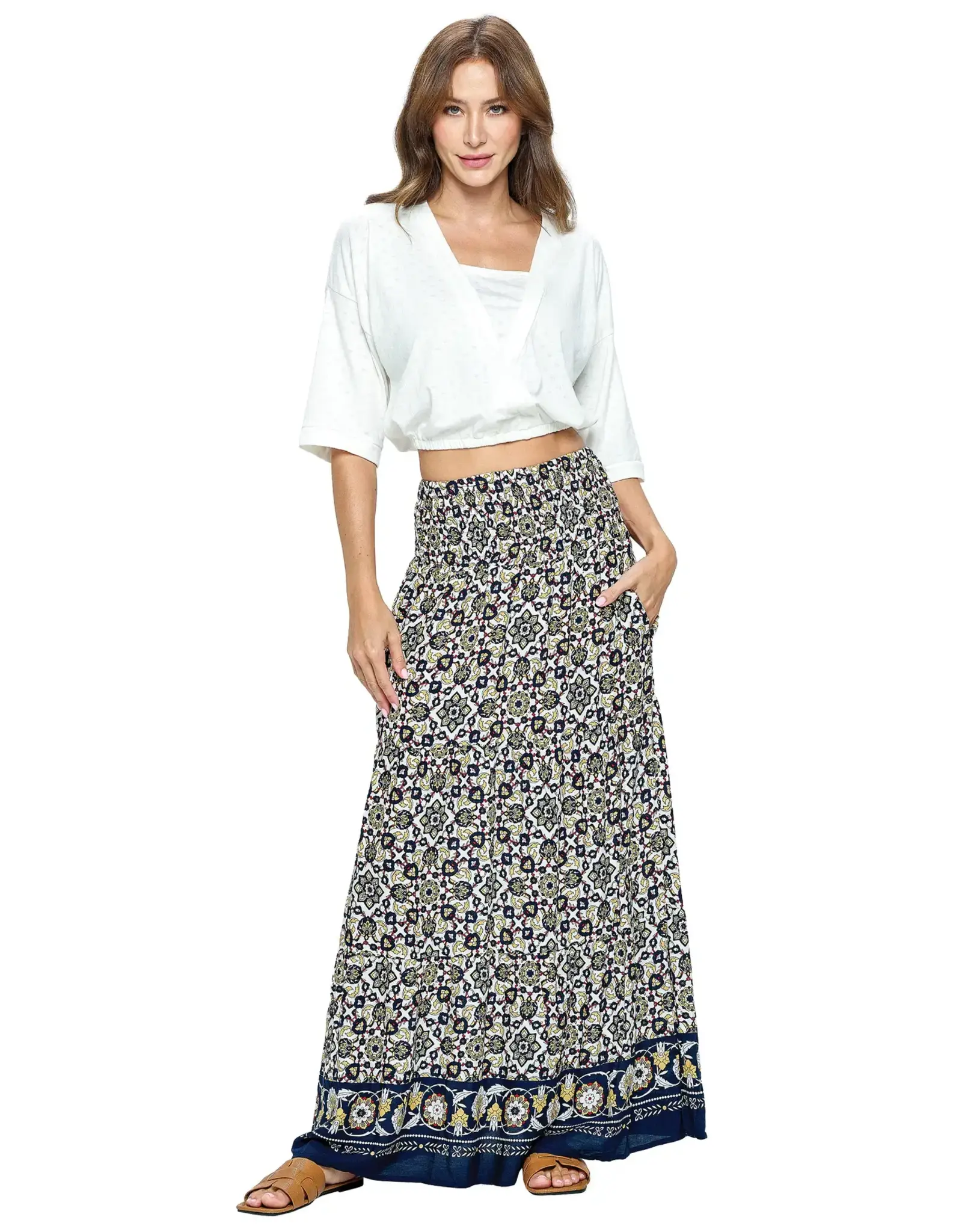 Long Boho Skirt, Nepal