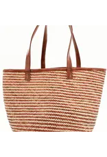Trade roots Kikapu Long Handled Tote Bag, Uganda