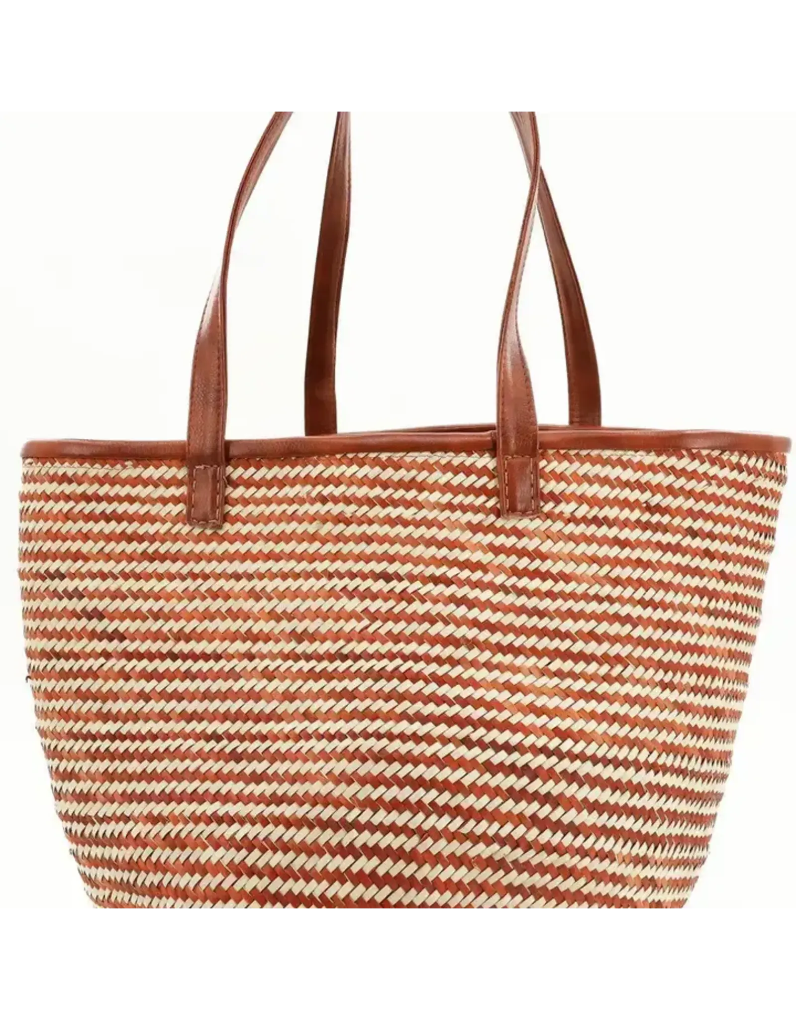 Trade roots Kikapu Long Handled Tote Bag, Uganda
