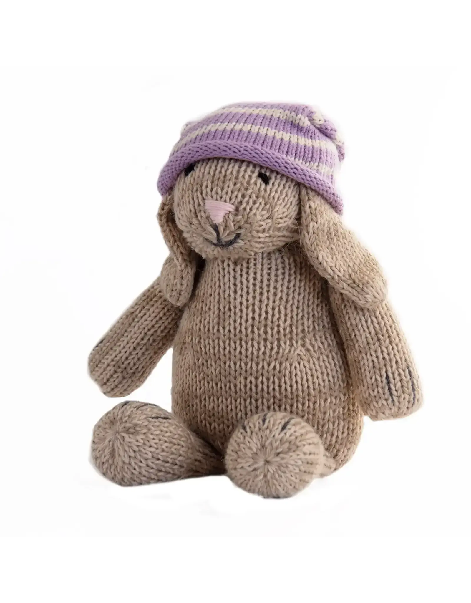 Handmade Brown Bunny in Slouch Hat