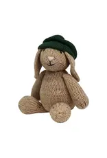 Handmade Knit Newsboy Bunny