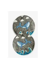 Felt Round Trivets, Assorted Patterns