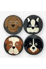 Felt Round Trivets, Assorted Patterns