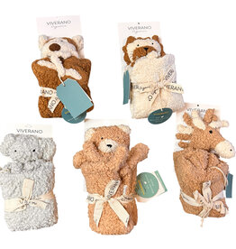 Organic Lovey Sherpa Animals