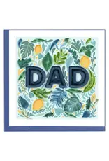 Quilled Botanical Dad Greeting Card, Vietnam