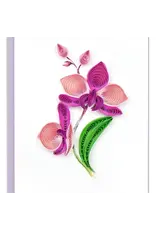Orchid Flower Gift Enclosure Mini Card, Vietnam