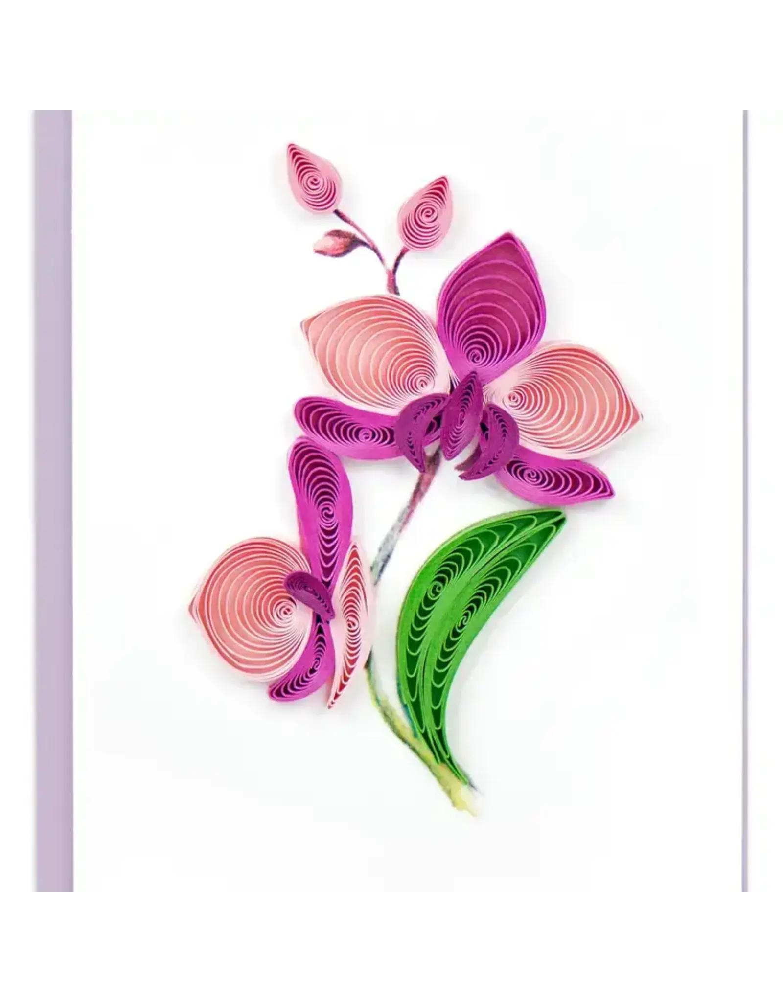 Orchid Flower Gift Enclosure Mini Card, Vietnam