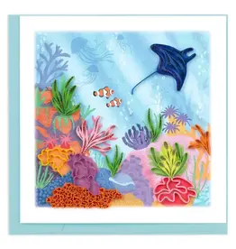 Quilled Coral Reef Greeting Card, Vietnam