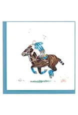 Quilled Polo Greeting Card, Vietnam