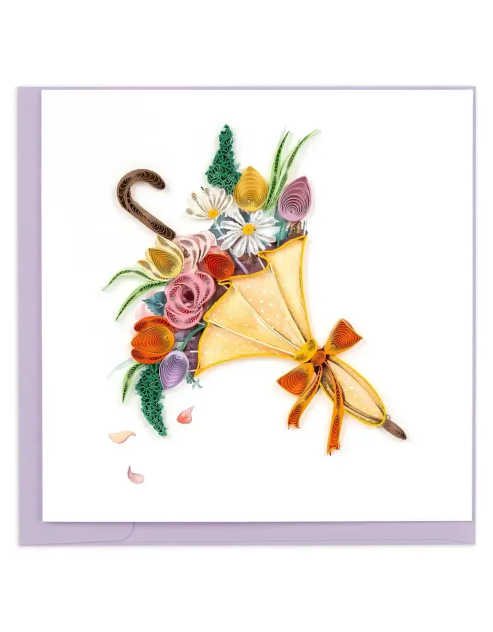 Quilled April Showers Greeting Card, Vietnam