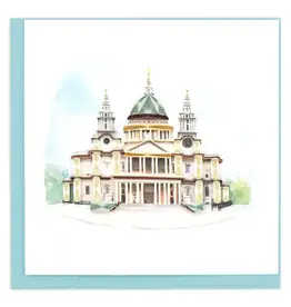 Quilled St Paul's Cathedral Greeting Card, Vietnam
