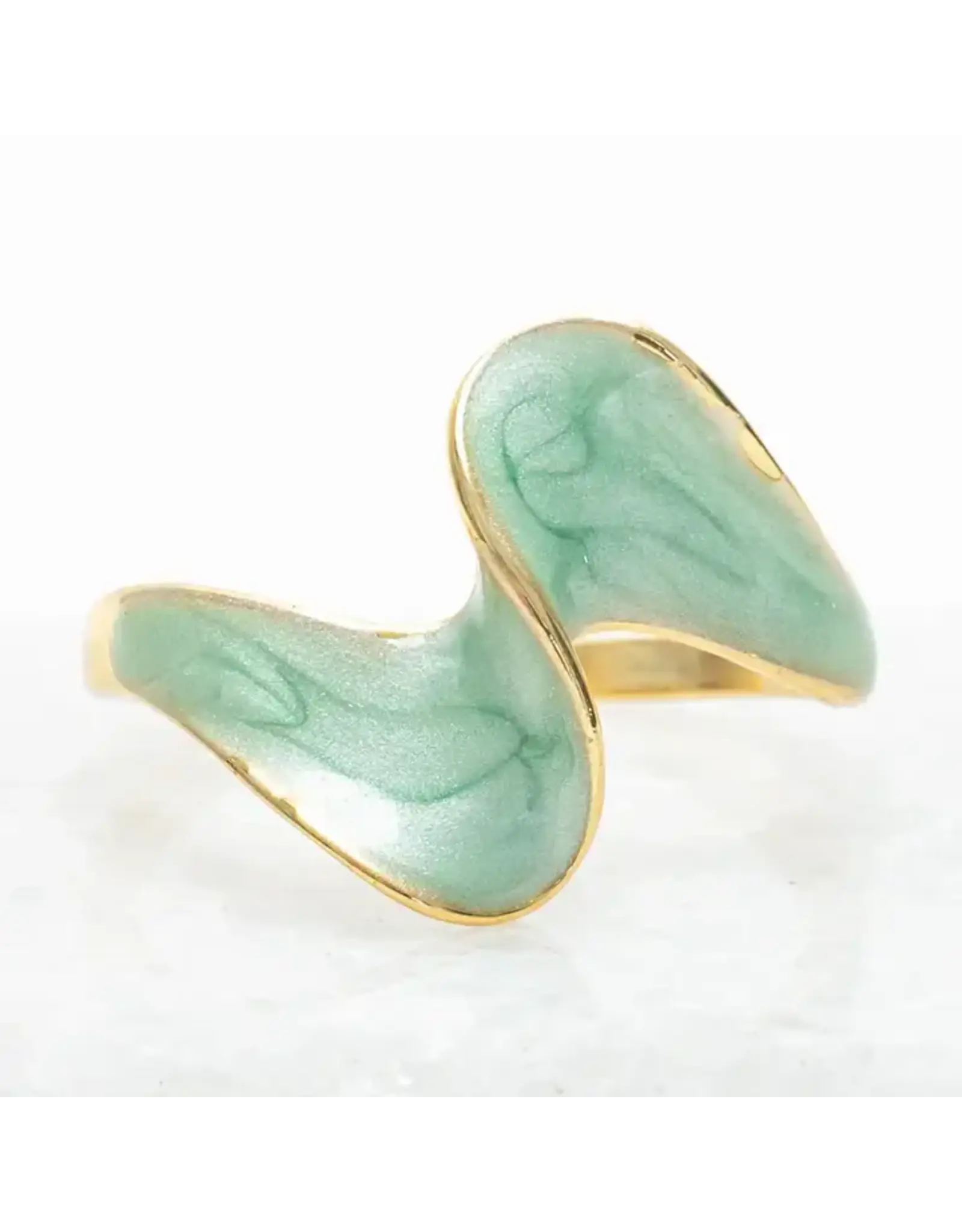 Ribbon of Light Ring in Mint