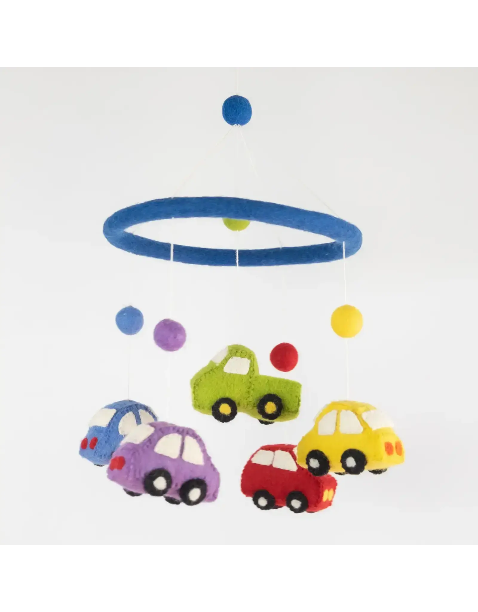 Baby Mobile - Car and Truck - Nursery Decor, Nepal