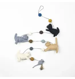 Felt Cat Garland, Nepal