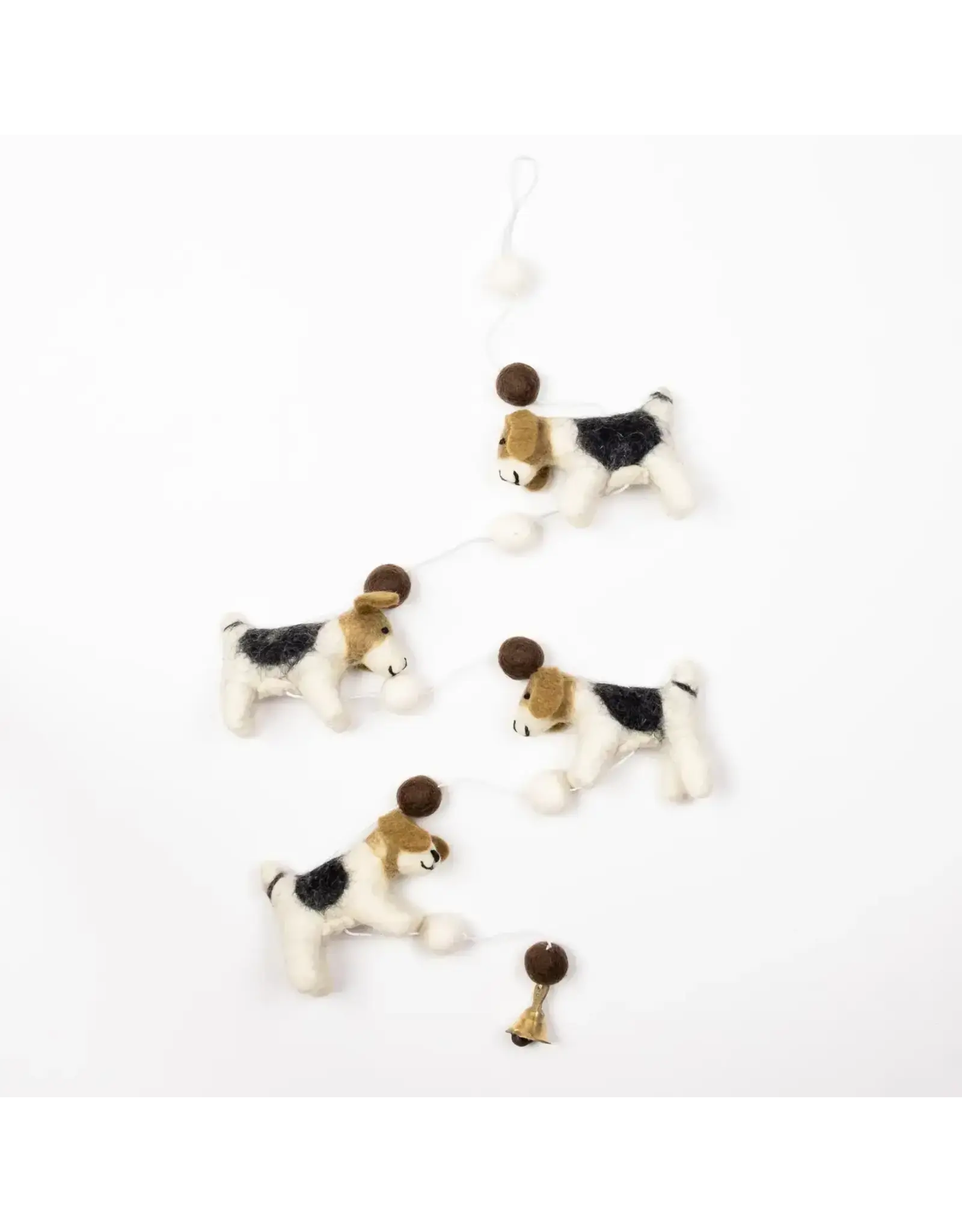 Felt Dog Garland, Nepal