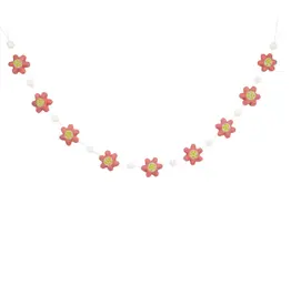 Garland - Pink Flower Power - Wall Decor