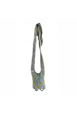 Cotton Crossbody Bag Tie Top or Backpack, Nepal