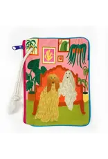 Animal Canvas Wristlet, Costmetic Bag Thailand