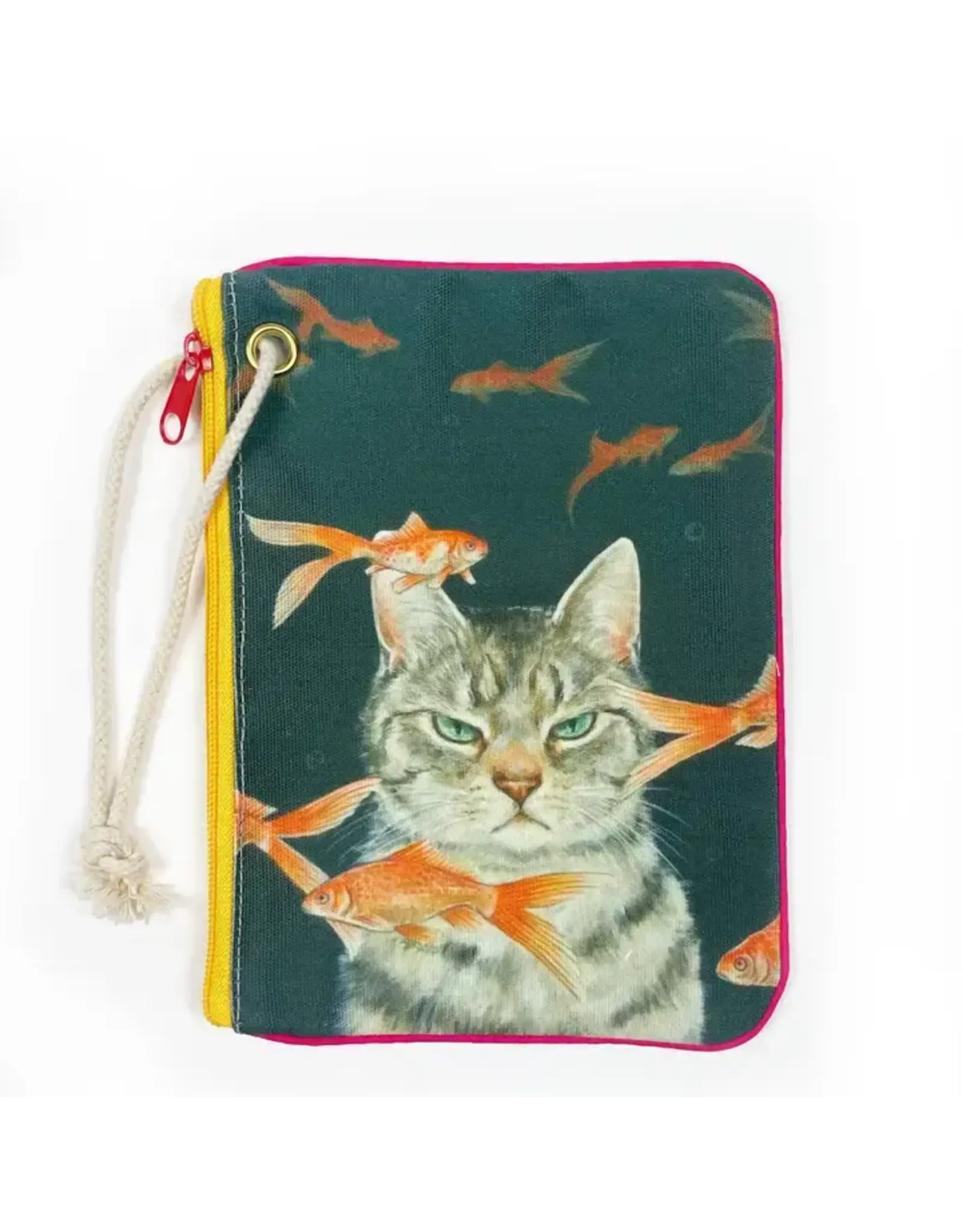 Animal Canvas Wristlet, Costmetic Bag Thailand