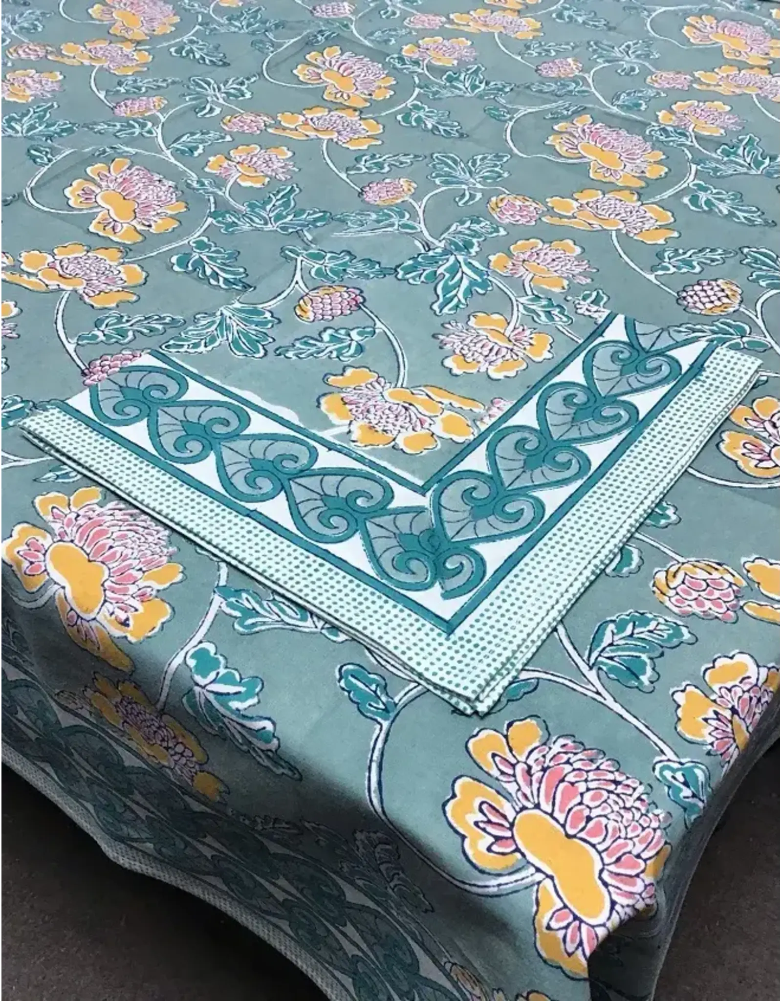 Tablecloth 60x90 Cornflower Green