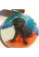 Black Lab Ornament / Suncatcher