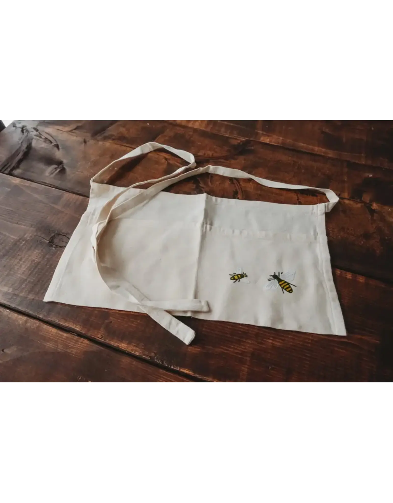 Buzzing Bees Canvas Gardening Apron